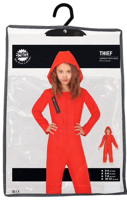 La Casa de Papel Jumpsuit Rot