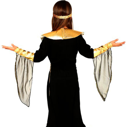 Kleopatra Kleid Mädchen Schwarz