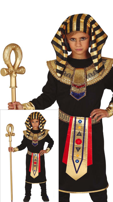 Pharao Kostüm Schwarz Kind