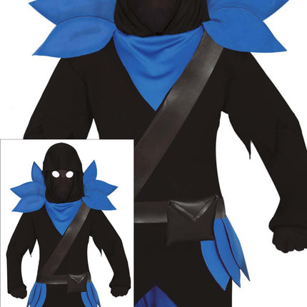 Ninja Anzug Kind Blau