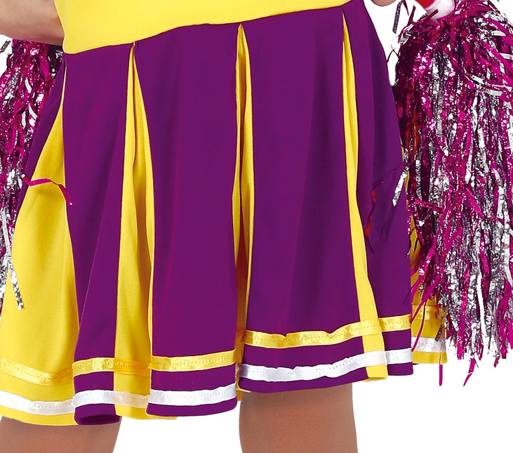 Cheerleader Anzug Kind Lila