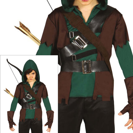 Robin Hood Kostüm Kind Deluxe