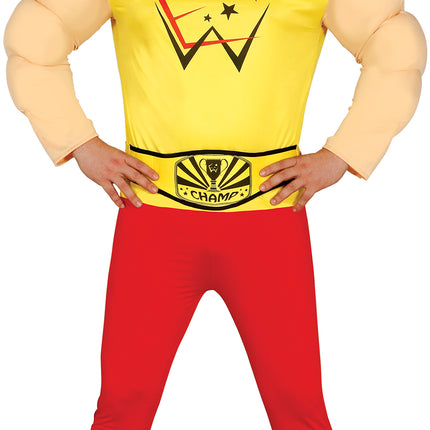 Wrestler Hulk Kostüm Männer