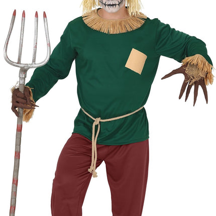 Halloween-Kostüm für Herren: Vogelscheuche