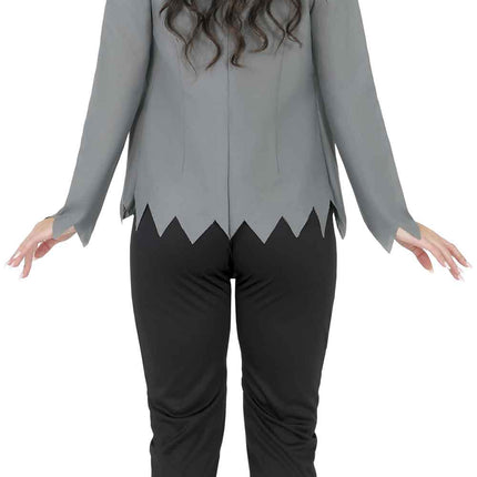 Halloween Kostuum Zwart Wit Dames Skelet