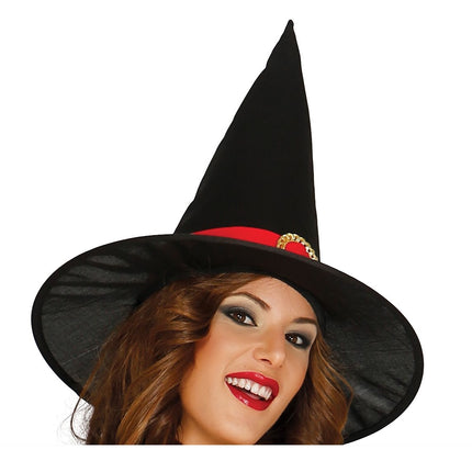 Halloween Kostüm Damen Hexe Rot