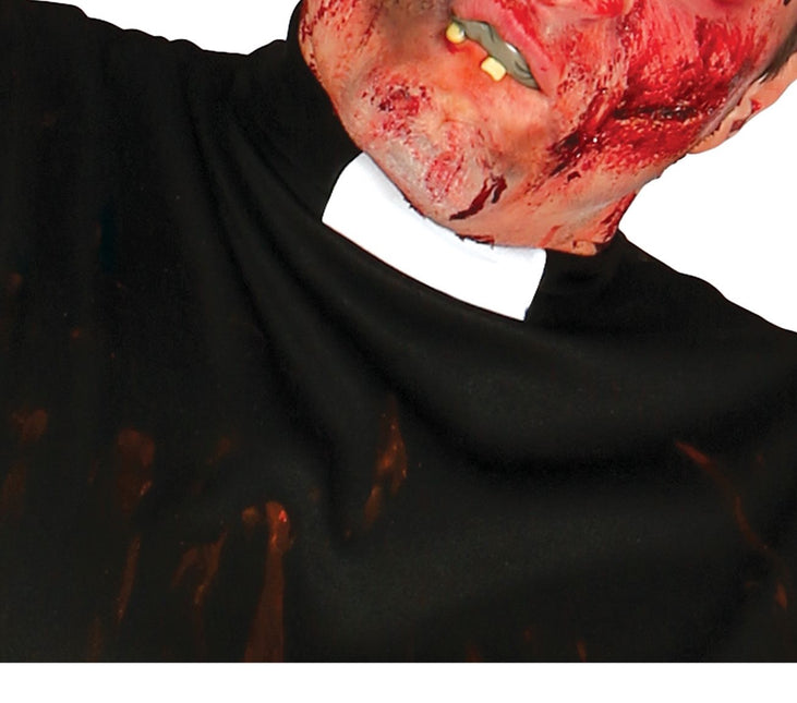 Zombie Halloween Kostüm Männer Priester L