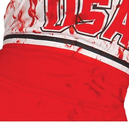 Zombie Halloween Kostüm Damen Cheerleader