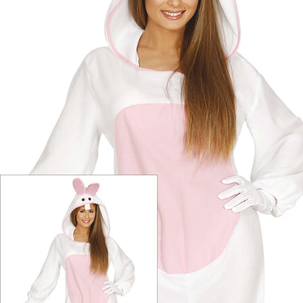 Weißer Hase Kostüm L