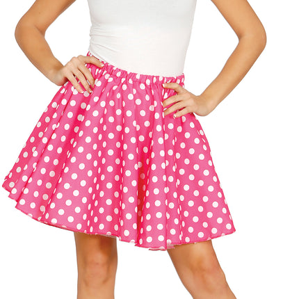 Grease Kostüm Set Rosa 50er Jahre Damen L
