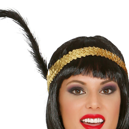 Charleston Kleid Gold Damen