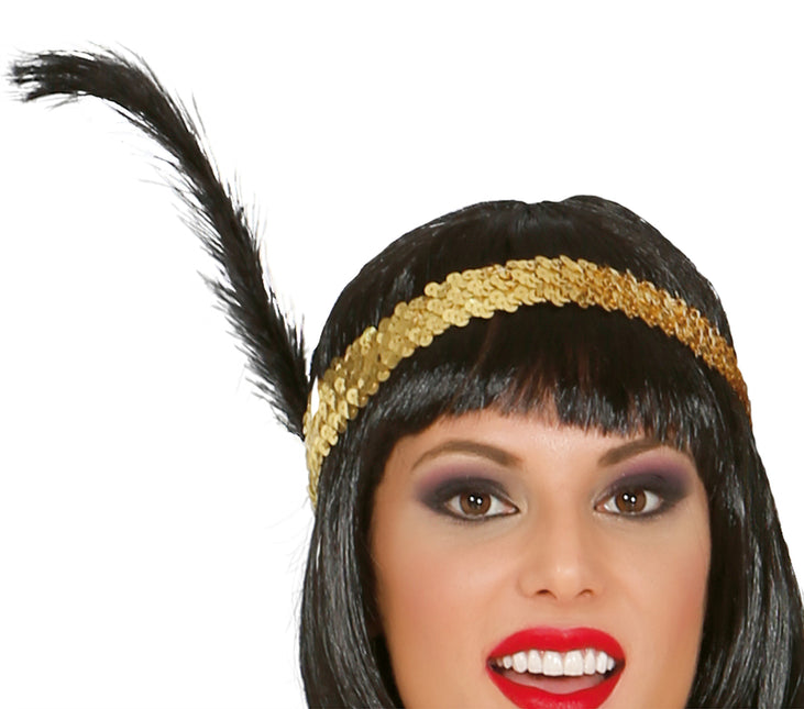 Charleston Kleid Gold Damen
