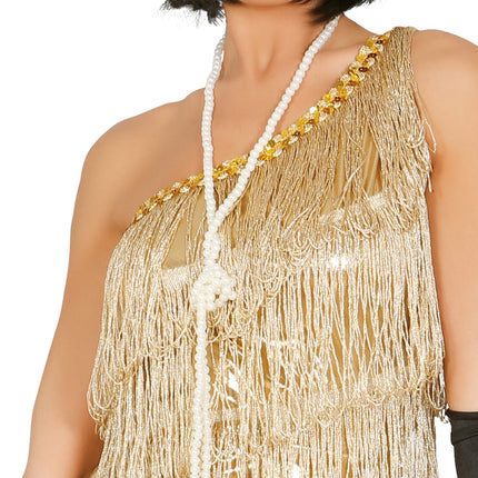 Charleston Kleid Gold Damen
