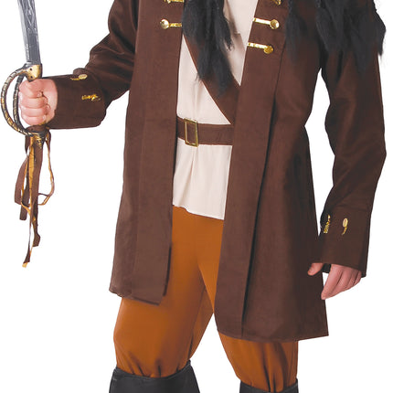 Piratenkostüm braun
