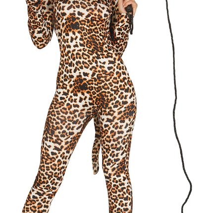 Second Skin Anzug Leopard Damen