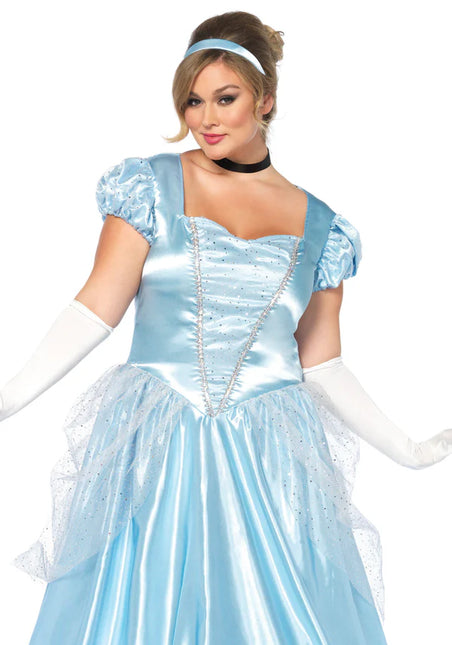 Cinderella Kleid Blau Damen Classic Leg Avenue
