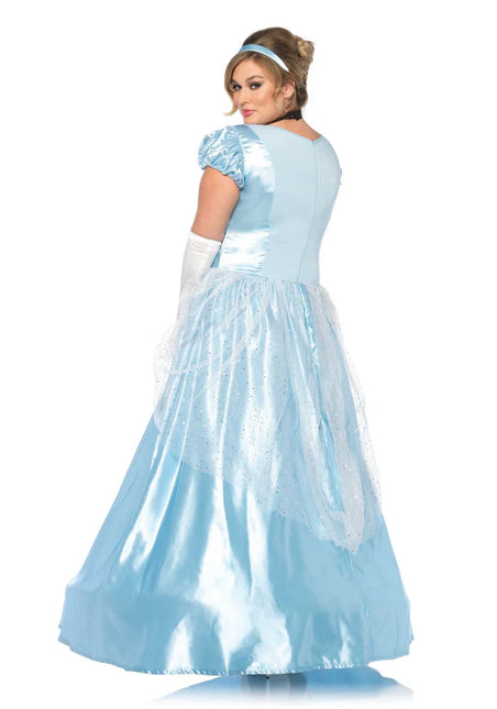 Cinderella Kleid Blau Damen Classic Leg Avenue