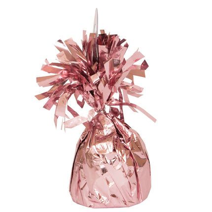 Hellrosa Ballon Gewicht 21cm