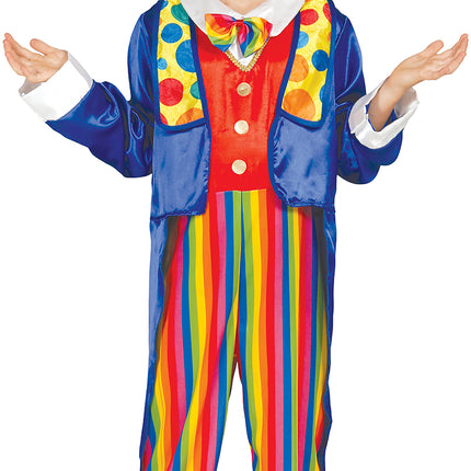 Clown Kostüm Buntes Kind