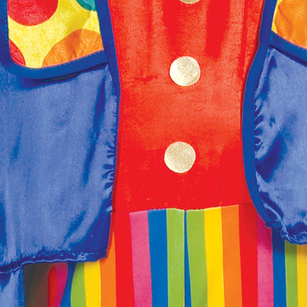 Clown Kostüm Buntes Kind