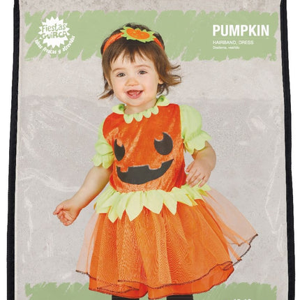 Kürbis Halloween Kleid Baby