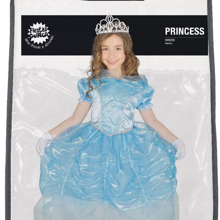 Prinzessinnen Kleid Blau Kind
