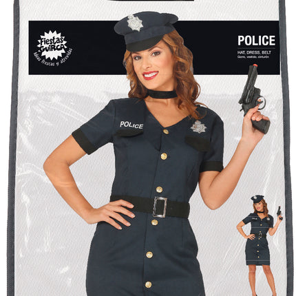 Polizei Anzug Damen Blau