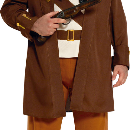 Piratenkostüm braun