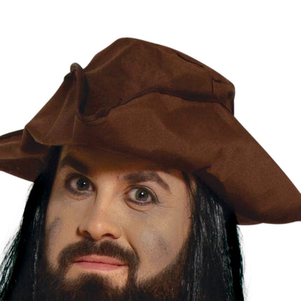 Piratenkostüm braun