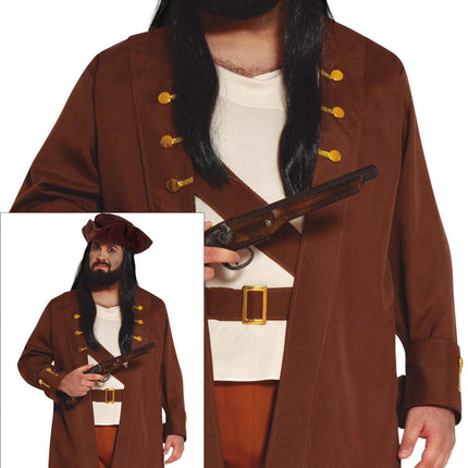Piratenkostüm braun