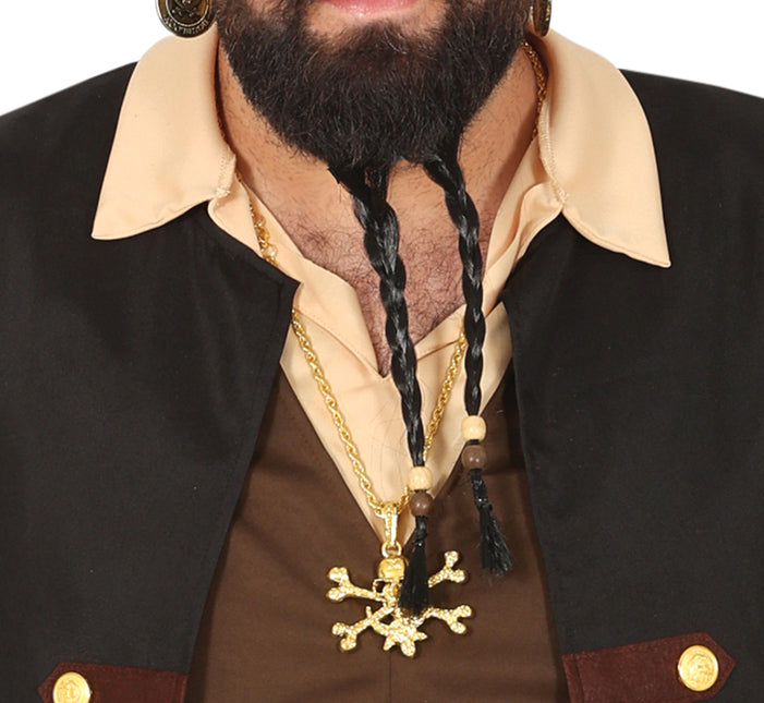 Piratenanzug Braun Männer