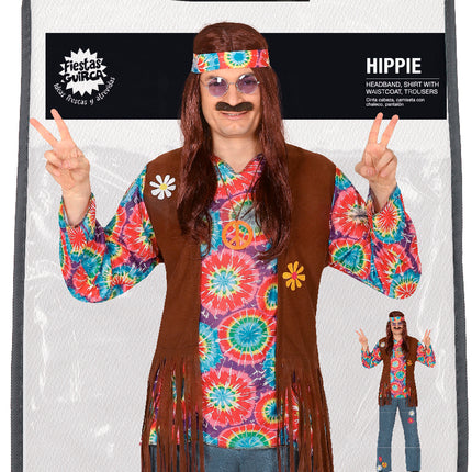 Hippie 60S Kostüm Männer