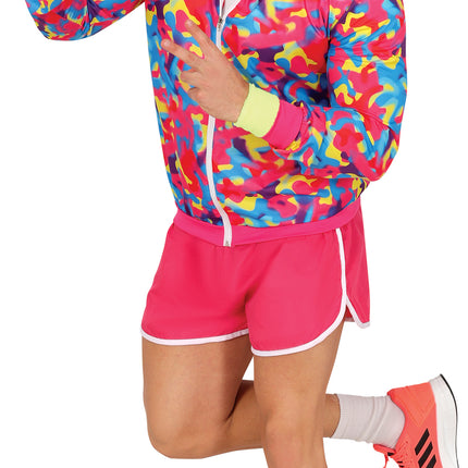Herren Neon 80S Kostüm Bunt