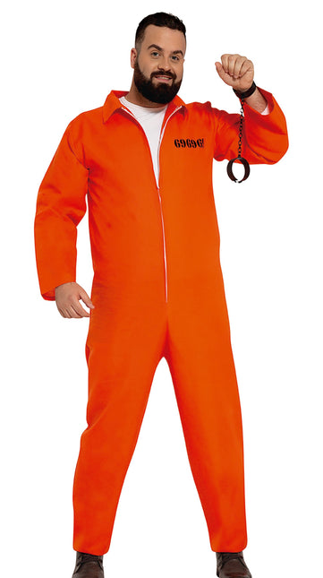 Bösewicht Anzug Orange Männer