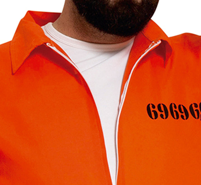 Bösewicht Anzug Orange Männer