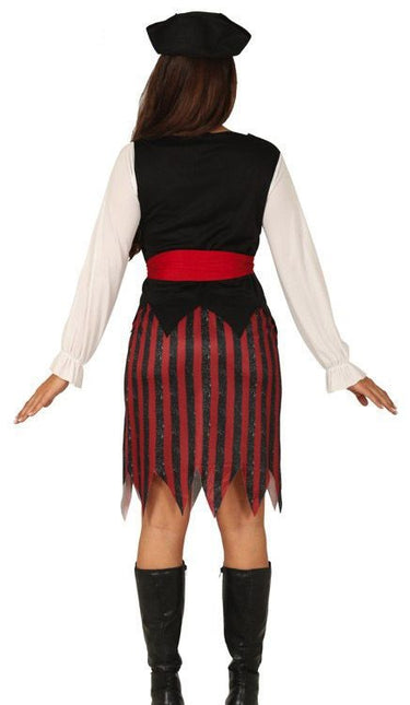 Piratenkostüm Damen 4 Stück