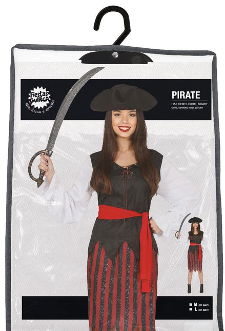 Piratenkostüm Damen 4 Stück