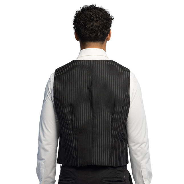 Gilet Pinstripe schwarz (L/XL)