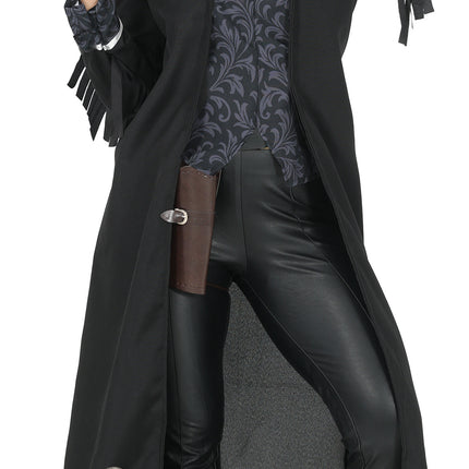 Halloween Kostuum Zwart Dames Gothic Cowgirl