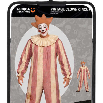 Halloween-Kostüm für Herren: Vintage-Zirkusclown