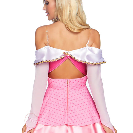 Prinzessin Kostüm Rosa Damen Bodysuit Leg Avenue