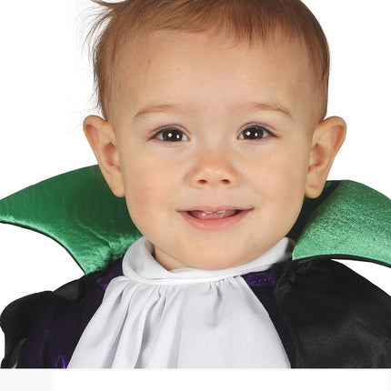 Vampir Halloween Kostüm Baby Schwarz
