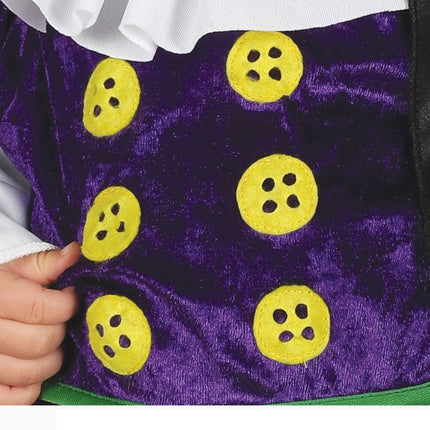Vampir Halloween Kostüm Baby Schwarz