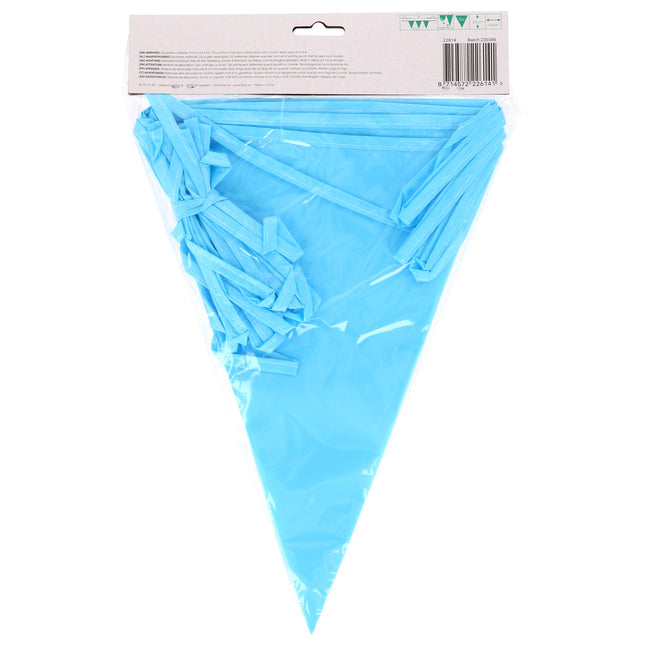 Hellblaue Flaggenleine 10m
