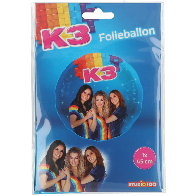 Folienballon K3 - 45cm Leer