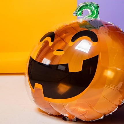 Folienballon Kürbis - Halloween BoOo! - 56 cm