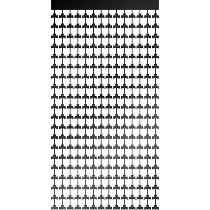 Türvorhang Schwarze Fledermäuse - Halloween BoOo! - 2 x 1 Meter
