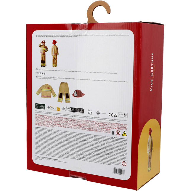 <tc>Folat</tc> Feuerwehrmann-Anzug mit Helm Junge