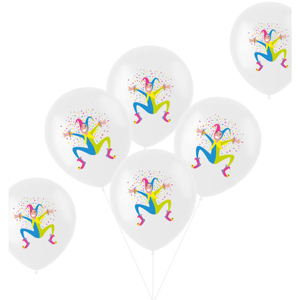 Ballons Harlekin 33cm - 6 Stück