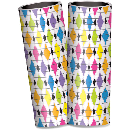 Serpentinen Harlekin Mehrfarbig 4m - 2 Stück